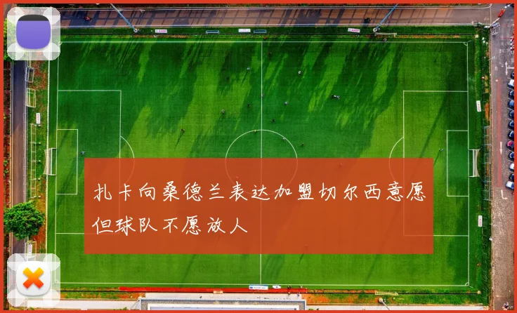 扎卡向桑德兰表达加盟切尔西意愿但球队不愿放人